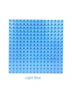 25.5* 25.5cm large particle blocks floor blocks wall 16*16 point kindergarten toy blocks light gray