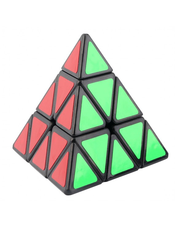 MOYU Pyraminx Triangular Pyramid Shaped Speed Magic puzzled Cube Black/White