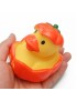 Halloween pumpkin duck bathing toys for children orange