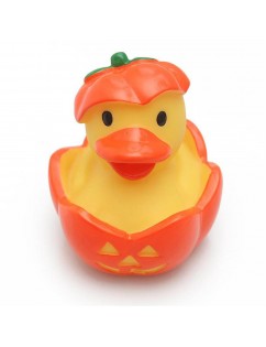 Halloween pumpkin duck bathing toys for children orange