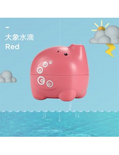 Little Bass Children sea lion water dripping water toy baby elephant water dripping rain cloud baby shower shampoo toy sea lion pink