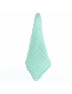 Gauze towel baby saliva towel pure cotton baby face wash towel baby small square towel handkerchief newborn supplies MSF square towel (5 PCS)