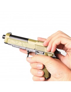 DIY Assemble Building Blocks Gun Toy Portable Size Children Boys Assembly Toy
