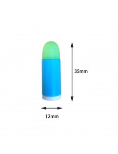 10pcs/lot Colorful Luminous Bullets Mini Soft Bullet Toy Gun For Pistol Gun